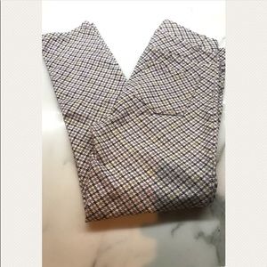 H&M checkered pants.